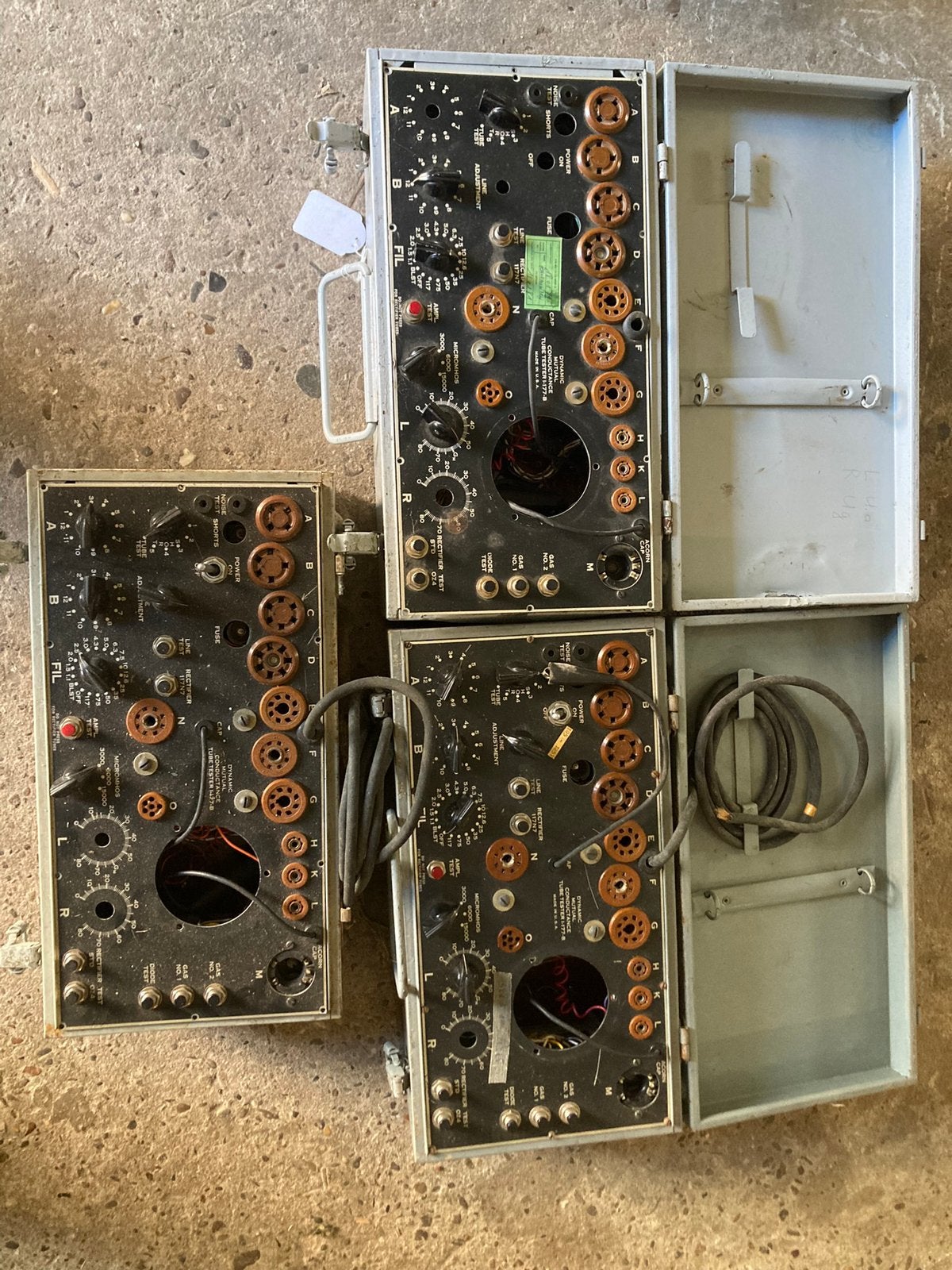 3 maal I-177 buizen tester, Telecommunicatie, Ophalen of Verzenden, Gebruikt