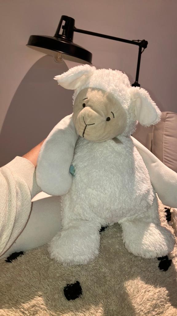 Happy horse sharon schaap lamb, Gebruikt, Wasbaar, Ophalen of Verzenden, Middelgroot (20 tot 80 cm)