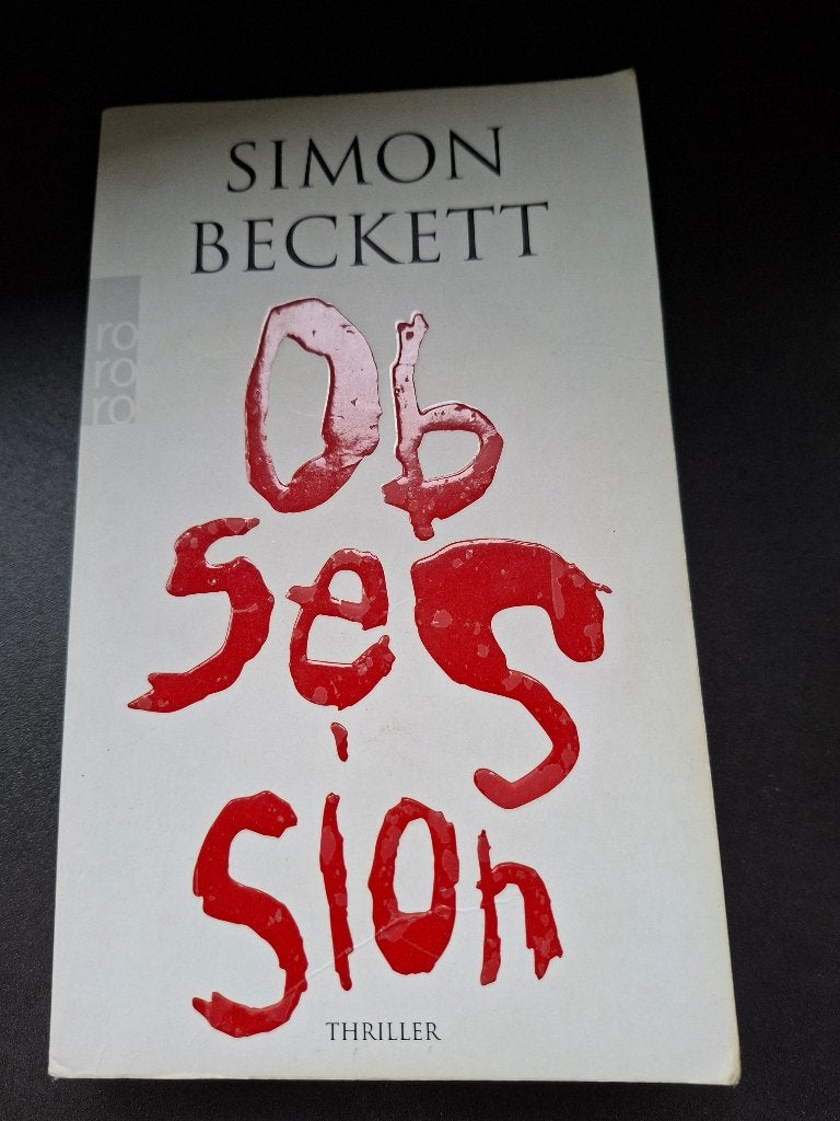 THRILLER - Obsession - duitstalig - Simon Beckett, Boeken, Gelezen, Europa overig, Simon Beckett, Ophalen of Verzenden