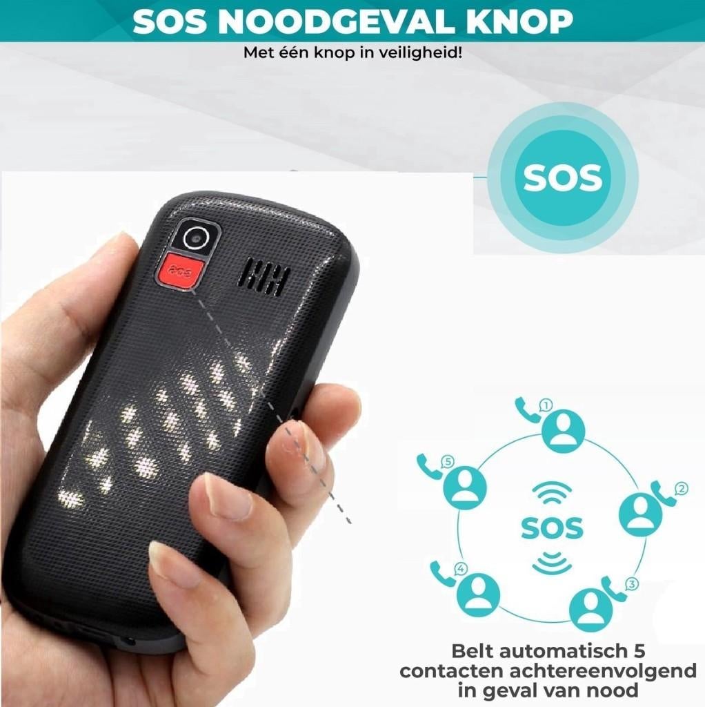 Artfone C1+4G - Senioren Telefoon - SOS-Knop, 1 handset, Theodoor Colenbranderhof 9, 3059LC Rotterdam, Nederland, Info@currentcomponents.nl