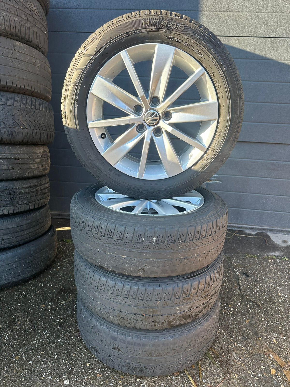 Originele volkswagen polo 6R Tosa velgen 15 inch 5x100, Auto-onderdelen, Banden en Velgen, Ophalen, 15 inch, Velg(en), 185 mm