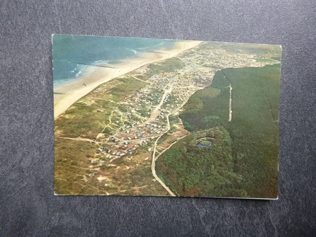 Vlieland, kampeer centrum Stortemelk/luchtfoto, Verzenden, 1980 tot heden, Gelopen, Waddeneilanden