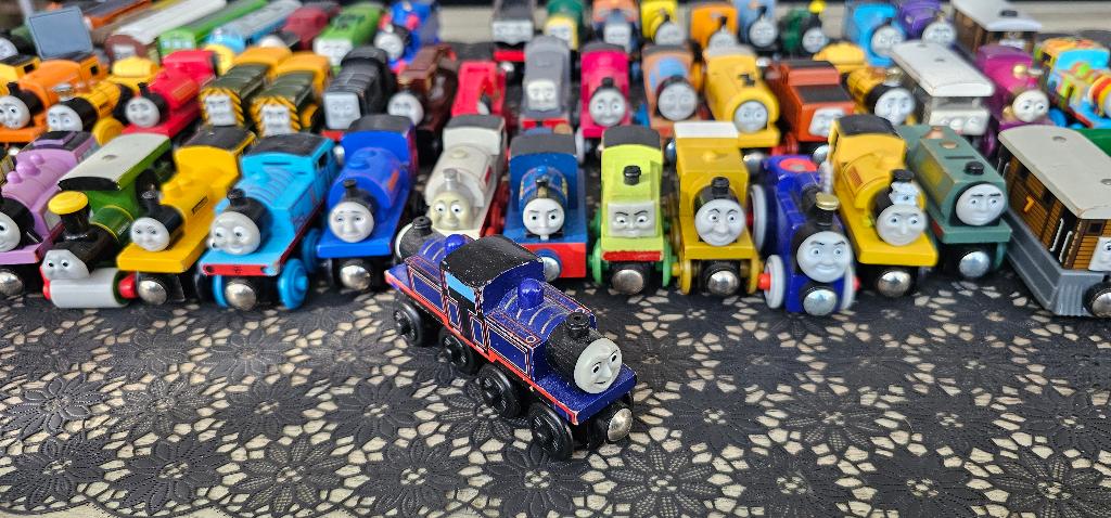 Thomas de trein Hout Mighty Mac, Ophalen of Verzenden, Zo goed als nieuw