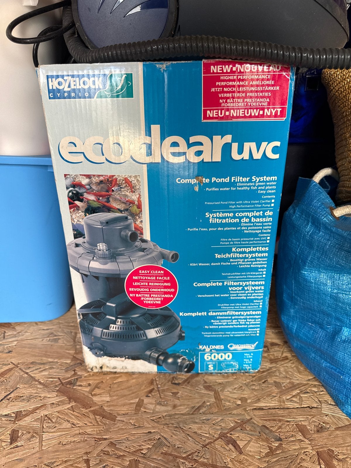 Hozelock Ecoclear UVC Vijverfilter S 6000, Tuin en Terras, Ophalen of Verzenden, Nieuw