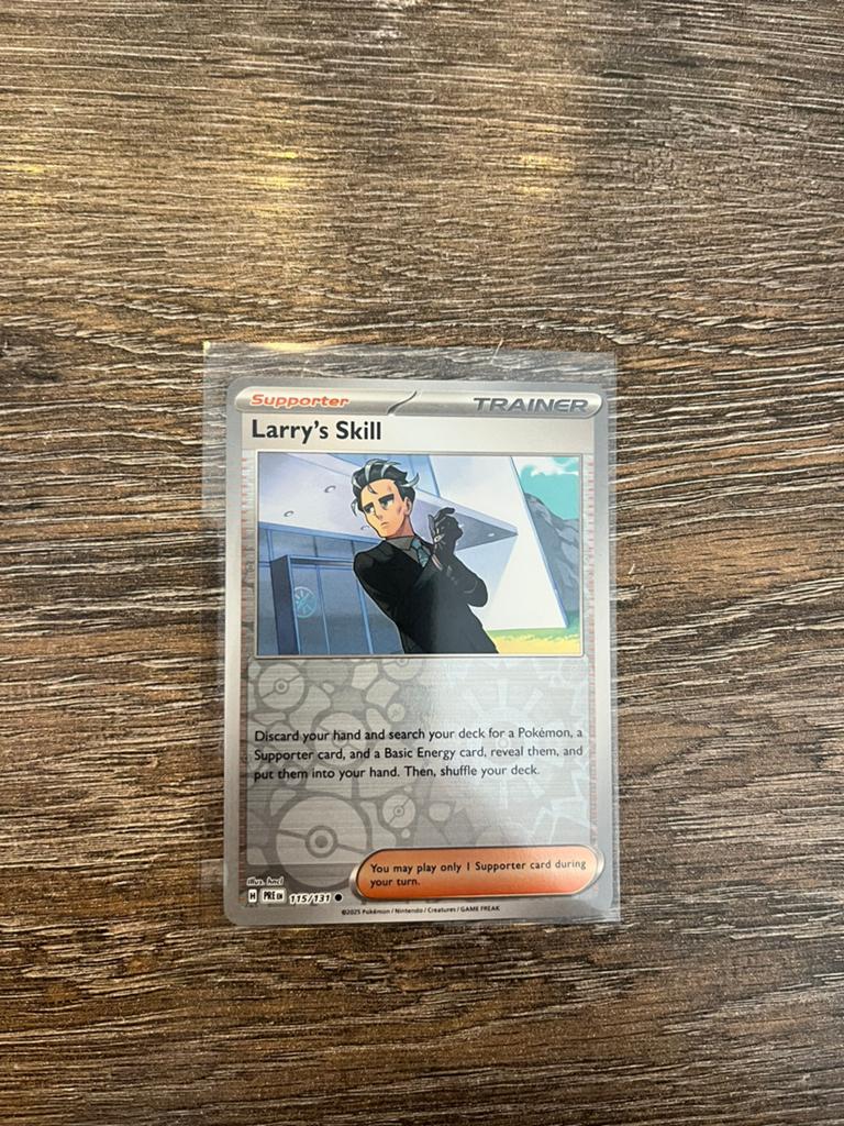 Larry’s Skill PRE 115/131 reverse holo, Ophalen of Verzenden, Zo goed als nieuw
