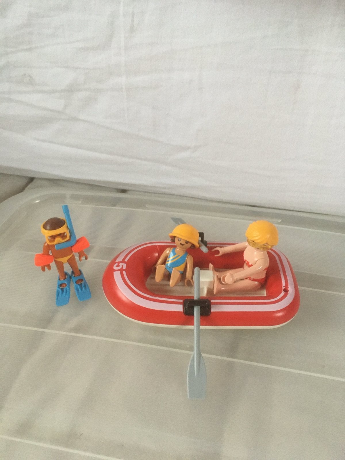 Playmobil 5439 Toeristen met Roeiboot - Complete Set, Ophalen of Verzenden, Gebruikt