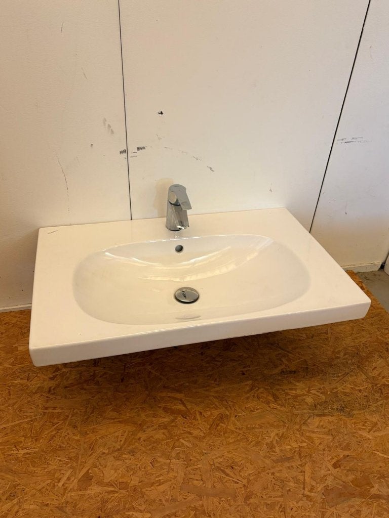 Wastafel Sphinx incl. Grohe kraan *ongebruikt*, Ophalen, Zo goed als nieuw, Wastafel