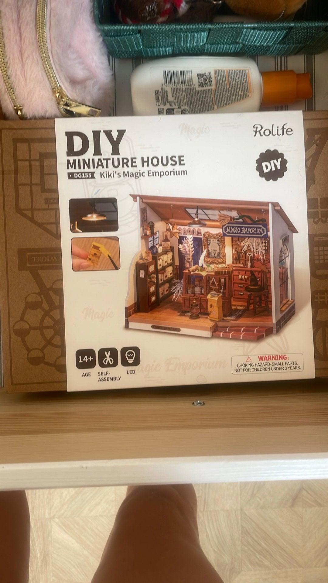 Gezocht handleiding van dit miniatuur huisje, Ophalen of Verzenden, Zo goed als nieuw