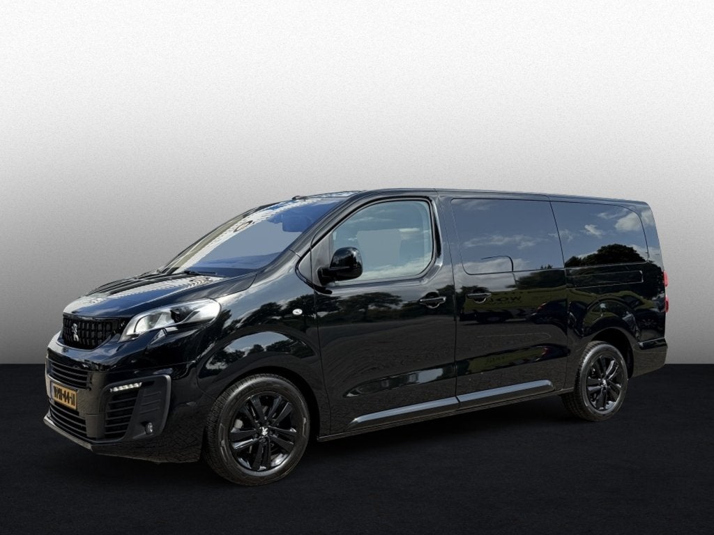 Peugeot Expert 2.0 SportEdition/DC/Black/Trekhaak/2xSD/Focal, Auto's, Automaat, Gebruikt, Euro 6, 4 cilinders