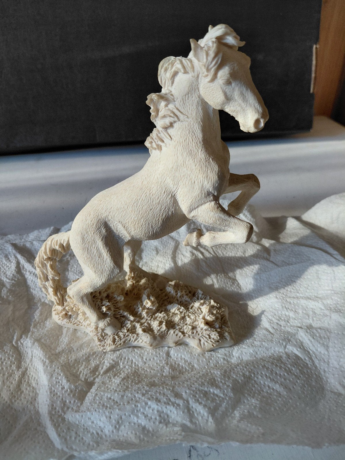 Prachtig paardenbeeldje - Decoratief object, Ophalen of Verzenden, Zo goed als nieuw, Dier