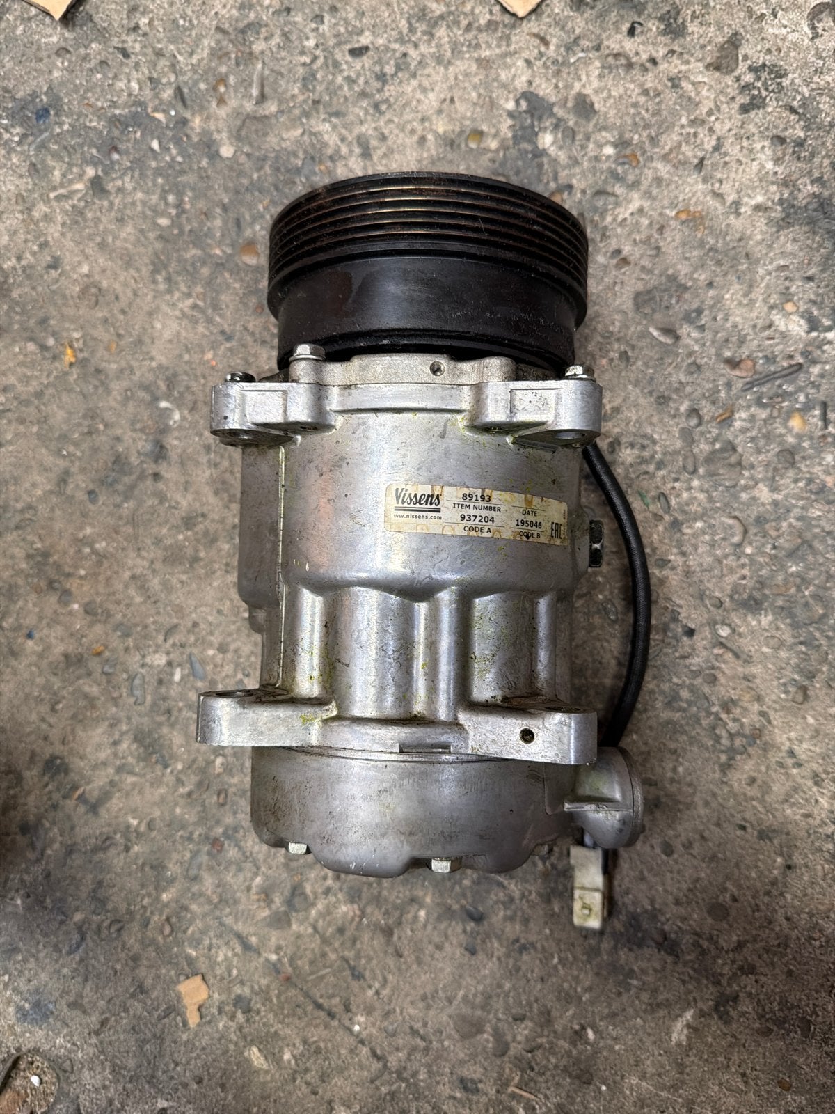 Gebruikte Vissens Airco Compressor - R134A, Ophalen of Verzenden