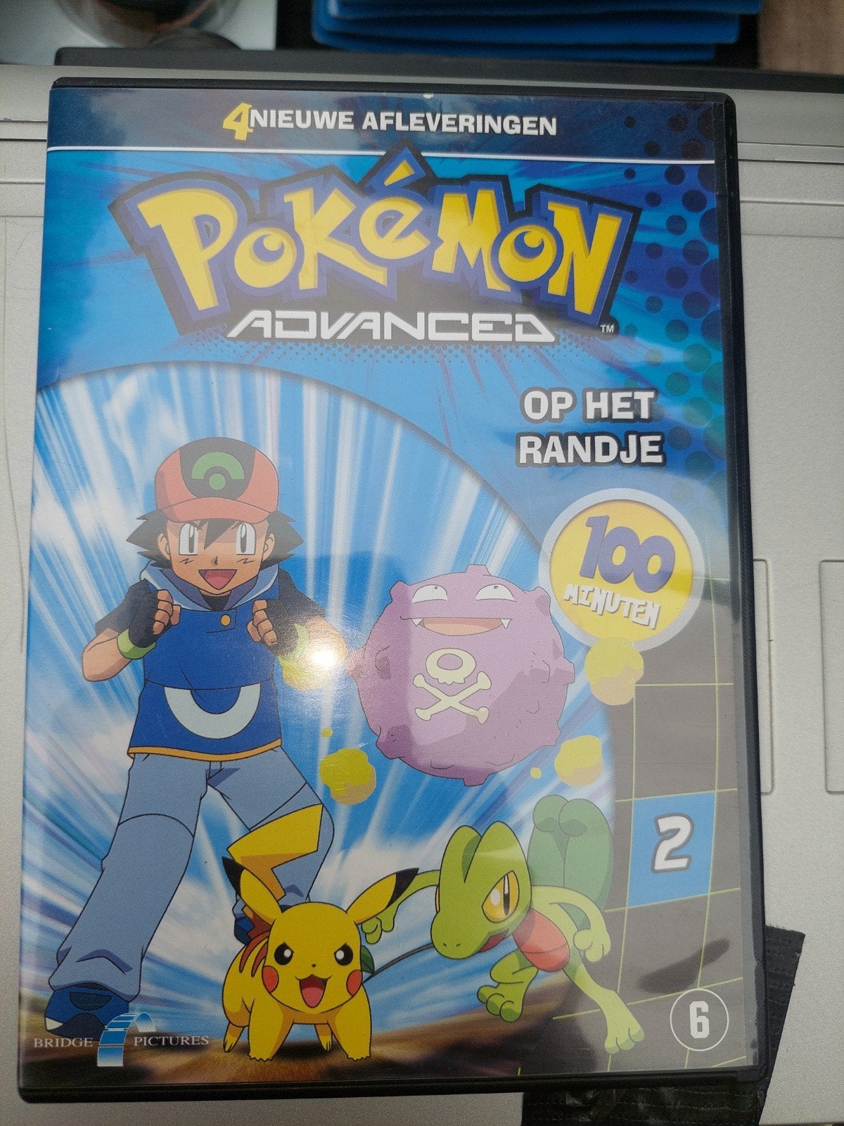 Pokémon Advanced DVD 2: Op het Randje (4 Verhalen), Gebruikt, Animatie, Tv-serie, Vanaf 6 jaar