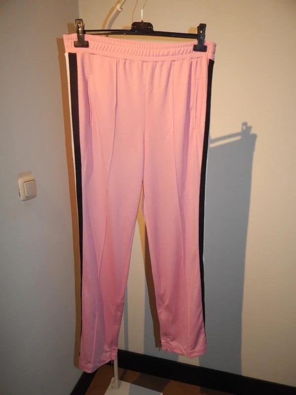 Ganni fijne jogging look broek banden zijkant ritsjes onderL, Maat 38/40 (M), Verzenden, Ganni, Zo goed als nieuw