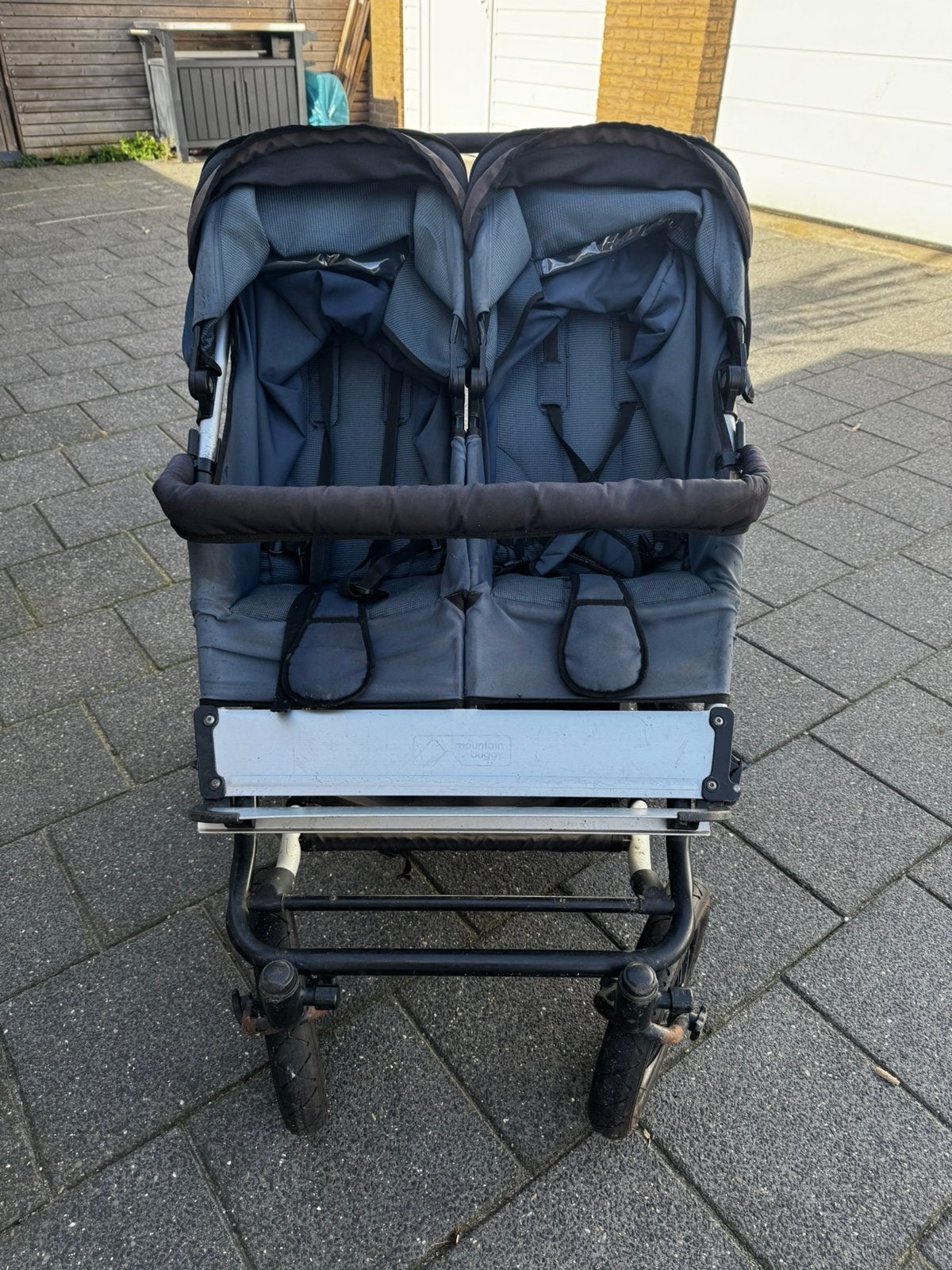Mountain Buggy Duet Duokinderwagen, Ophalen, Gebruikt, Kinderwagen of Buggy