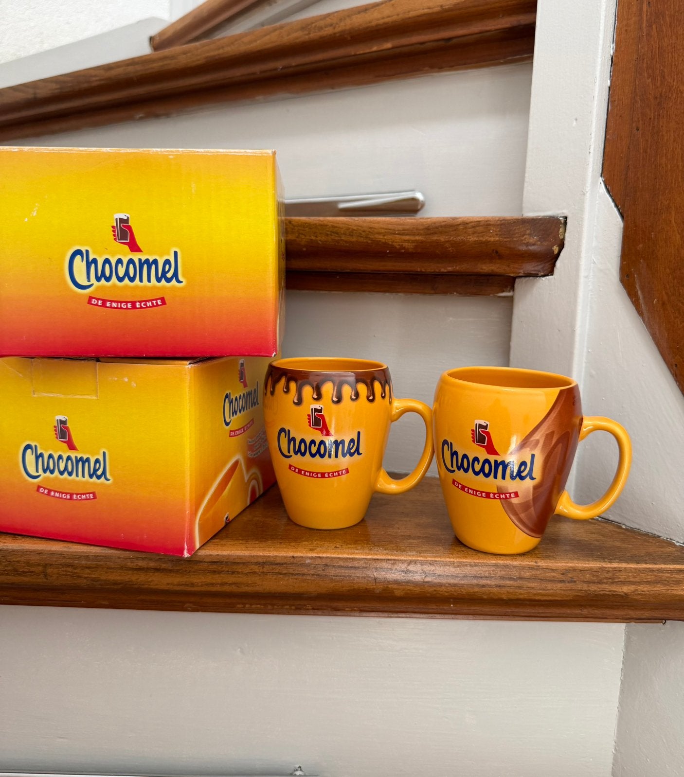 2x Chocomel originele mok, Ophalen of Verzenden, Nieuw, Gebruiksvoorwerp