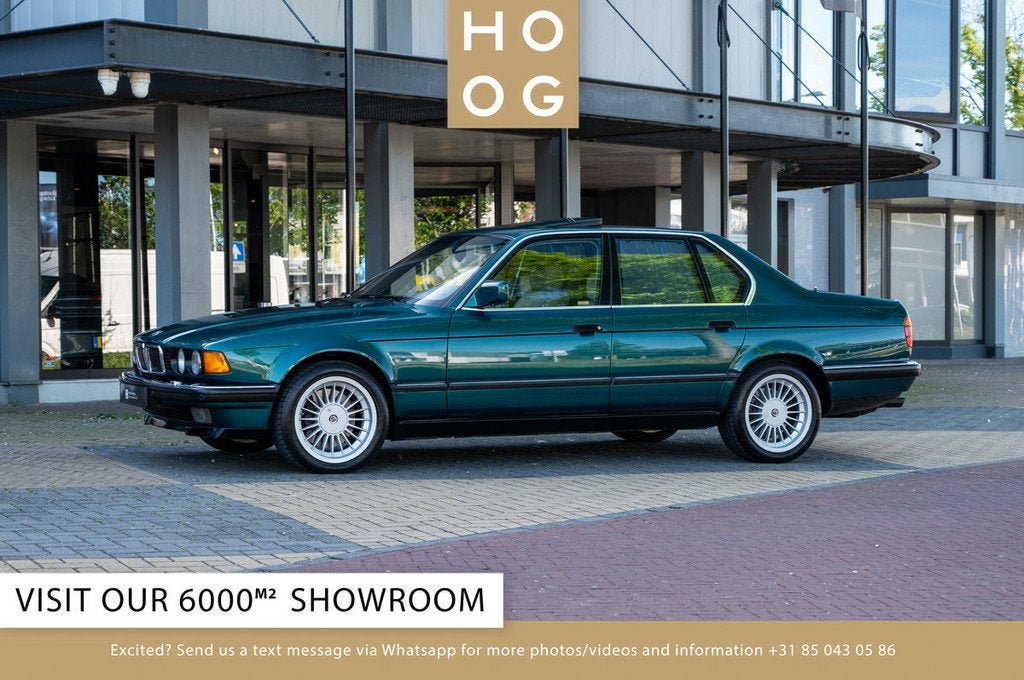 BMW 7 Serie 750i E32 (bj 1993, automaat), Auto's, Beige, Bedrijf, Sedan, BMW