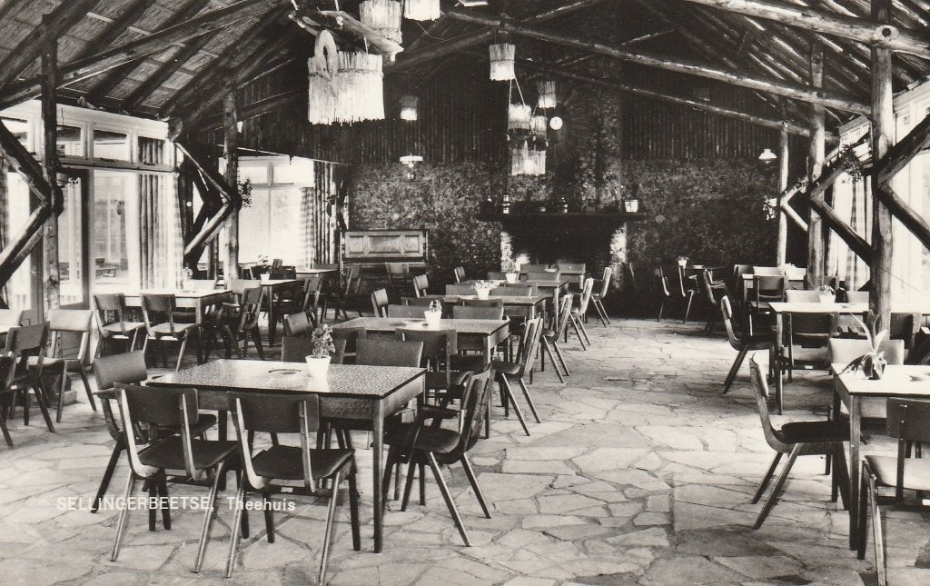 Sellingen     Interieur Camping de Beetse, Ophalen of Verzenden, 1940 tot 1960, Ongelopen, Groningen