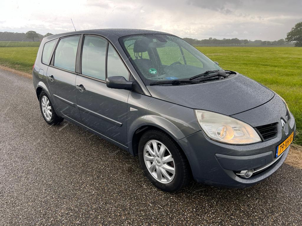 Renault Grand Scenic 2.0 16V 99KW 5P AUT E4 2007 Grijs, 1998 cc, Stof, 4 cilinders, Origineel Nederlands