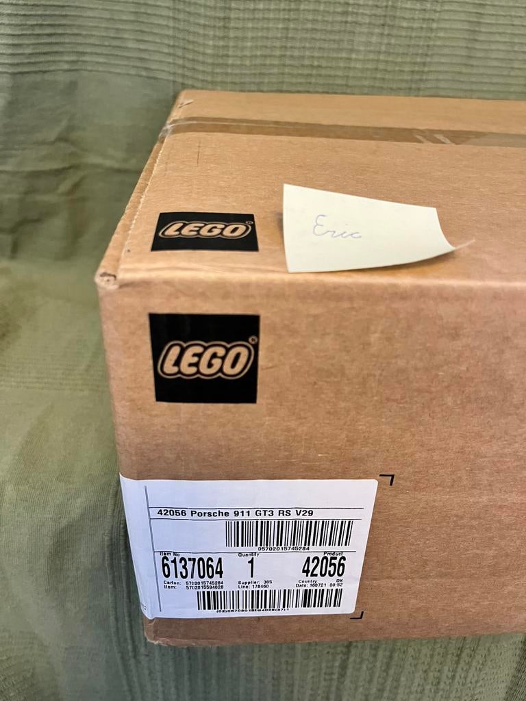 Lego 42056 Porsche GT3 RS V29. Nieuw, Ophalen of Verzenden, Nieuw