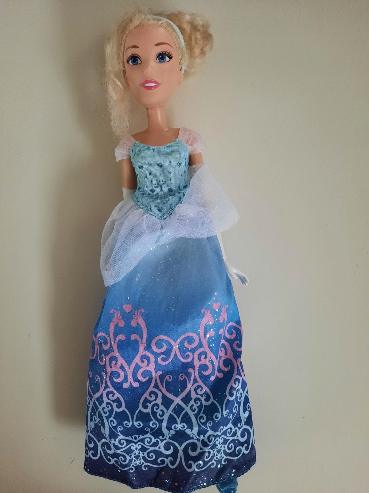 Disney cinderella barbie princess, Ophalen of Verzenden, Zo goed als nieuw, Barbie