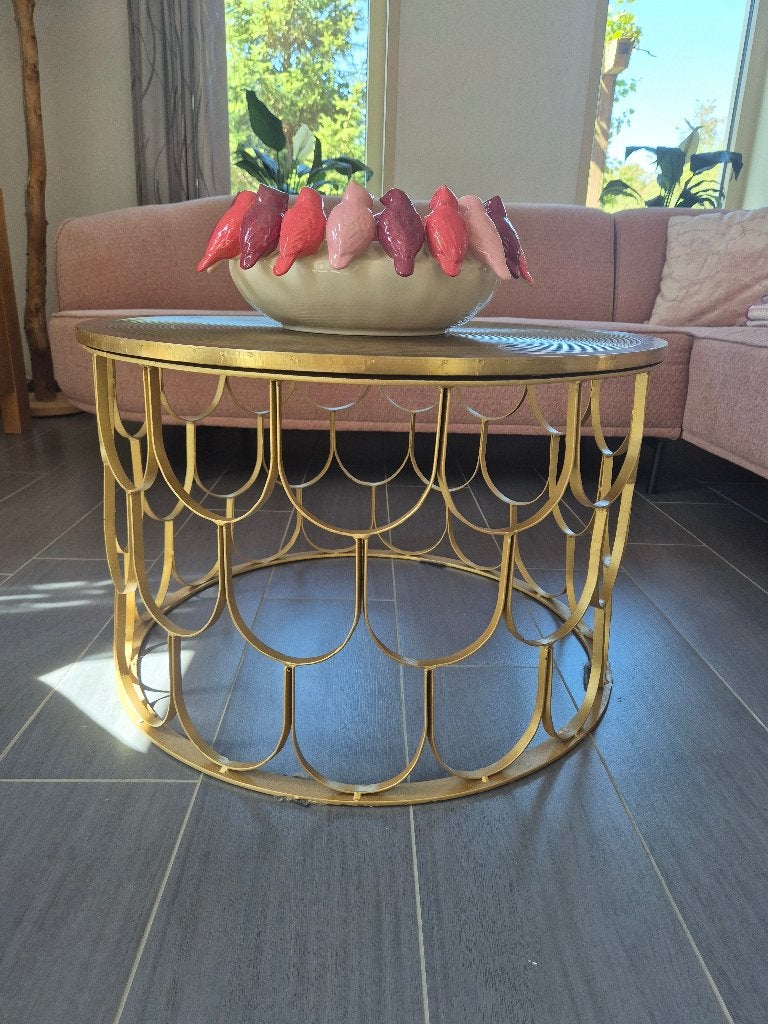 Salontafel, Ophalen, Overige materialen, 50 tot 100 cm, Rond