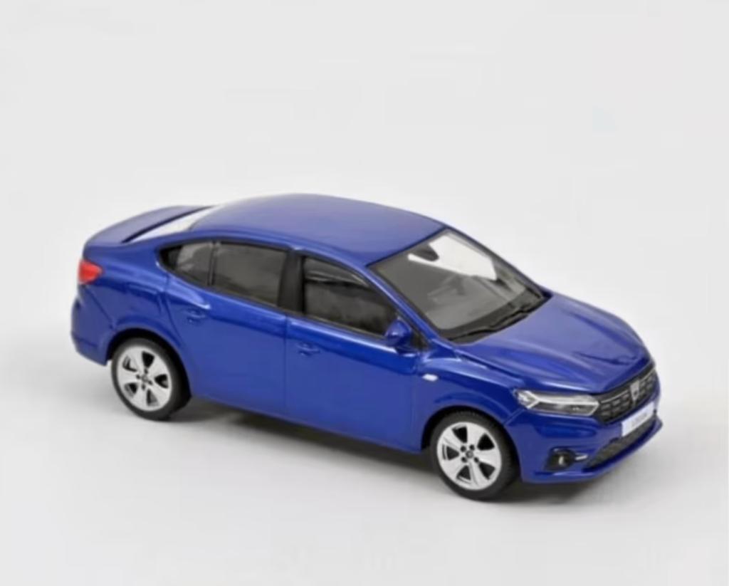 Dacia Logan 2021 Iron Blauw schaal 1:43 NOREV ref. 509042, Hobby en Vrije tijd, Modelauto's | 1:43, Verzenden, Nieuw, Auto, Norev