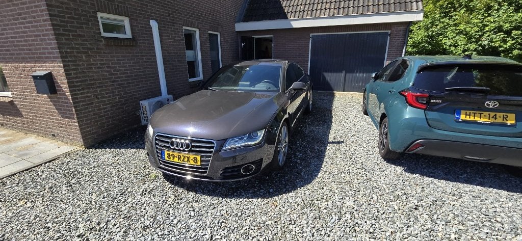 Audi A7 3.0TFSI Quattro 220KW S-tron 2011 Unieke kleur, Auto's, Euro 5, Zwart, 2995 cc, 4 stoelen