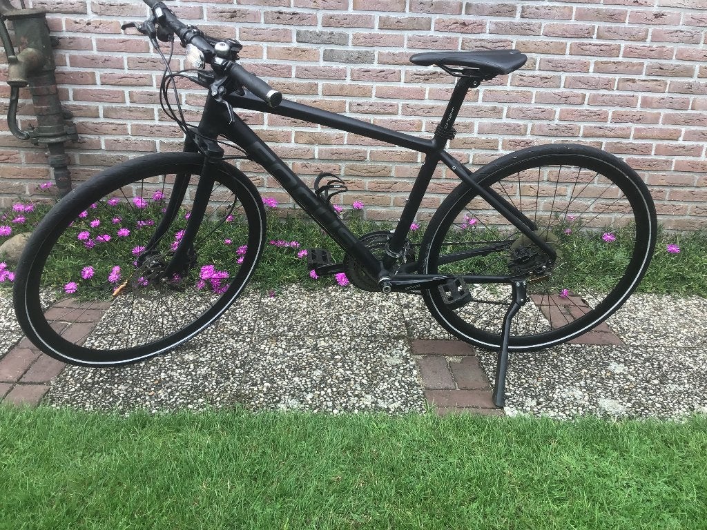 Sportieve hybride fiets merk Focus, 28 inch, Gebruikt, Meer dan 20 versnellingen, Schijfrem