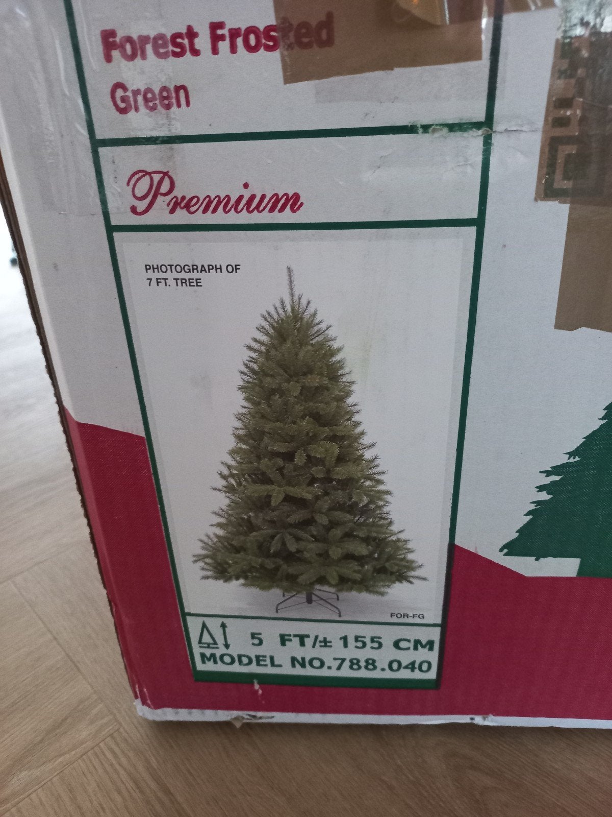 Triumph Tree Frosted Green ketstboom te koop!, Diversen, Ophalen, Zo goed als nieuw