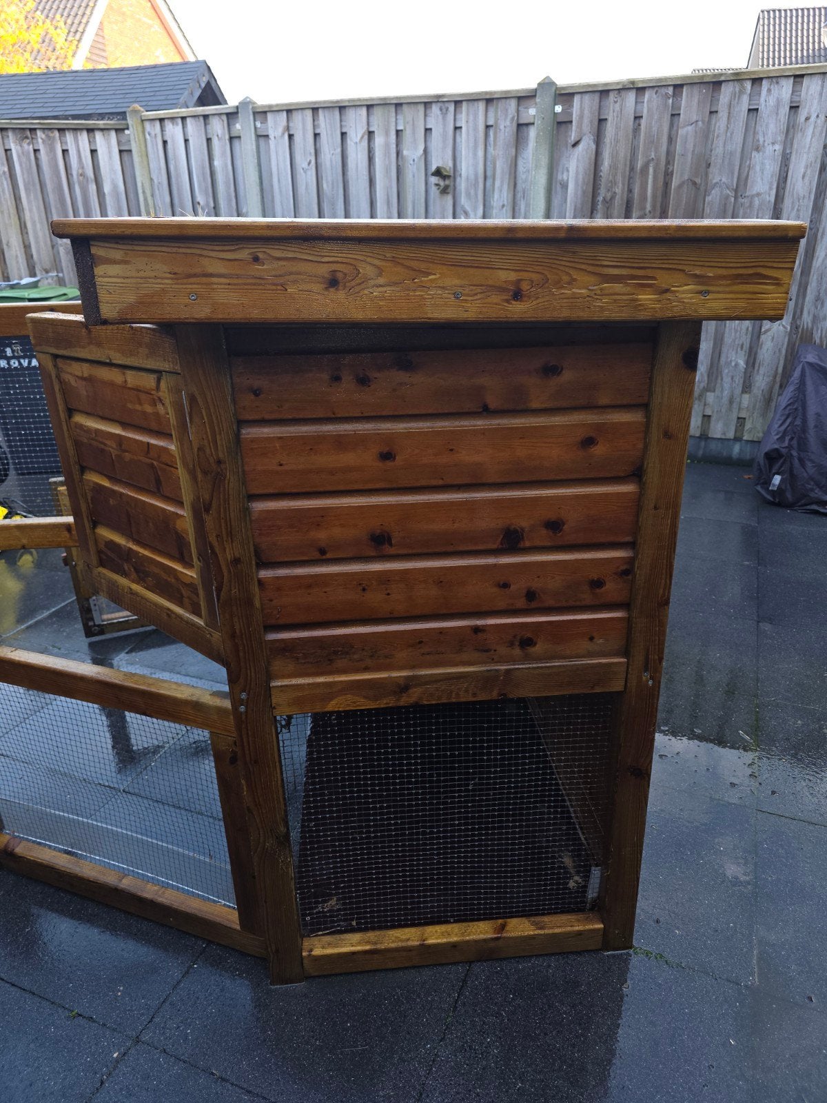 konijnenhok .hout, Ophalen, 90 cm of meer, Konijn, Hok