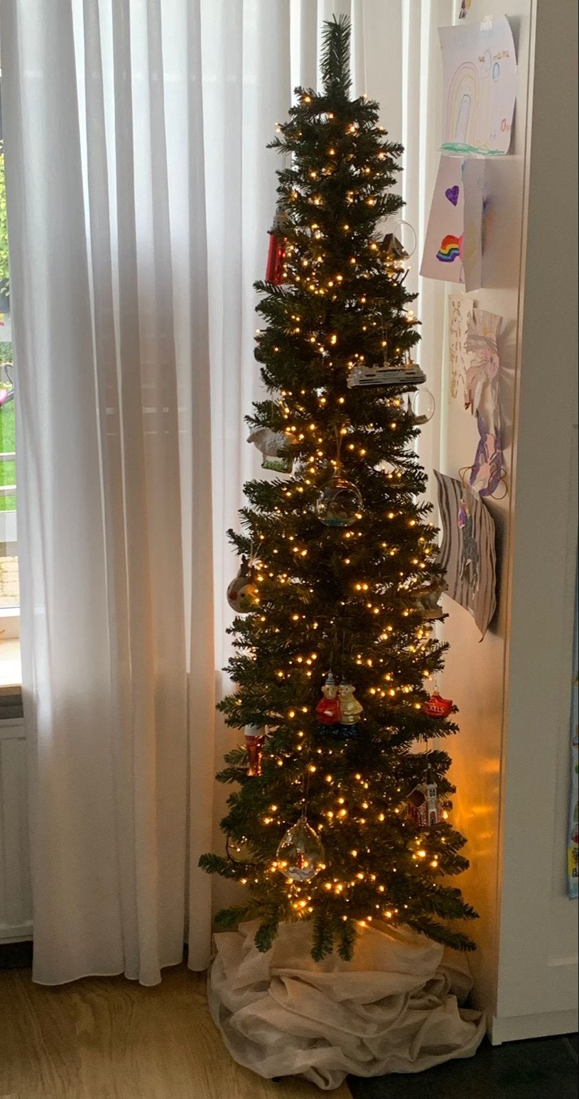 Smalle Kerstboom, Diversen, Ophalen, Zo goed als nieuw