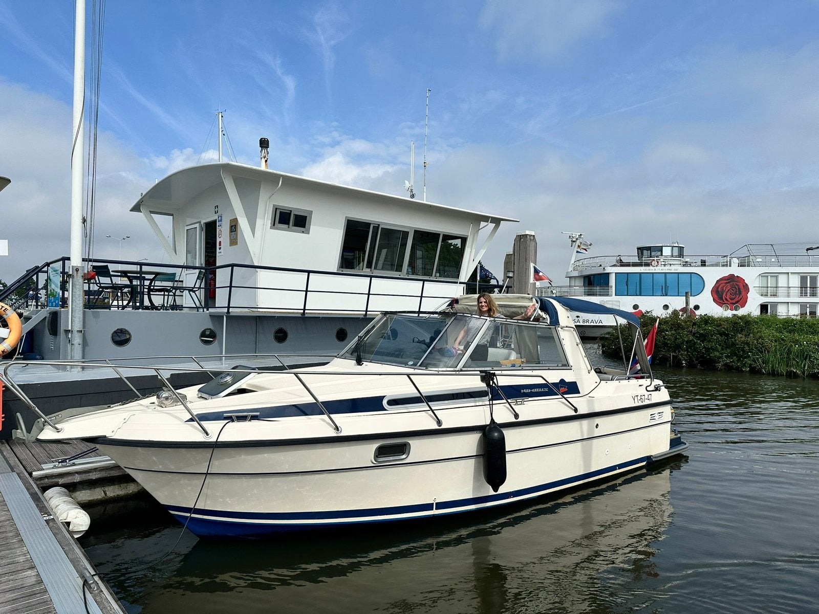 Nimbus 28DC 200pk Volvo Penta TAMD41, 9 m, Gebruikt, Diesel, Polyester