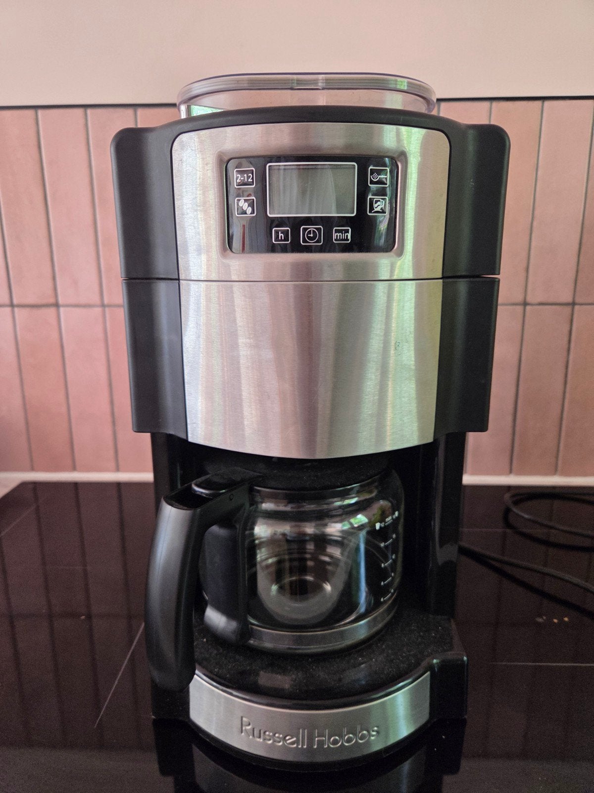 Russell Hobbs koffiezetapparaat bonenmachine, Ophalen, 10 kopjes of meer, Koffiemachine, Koffiebonen