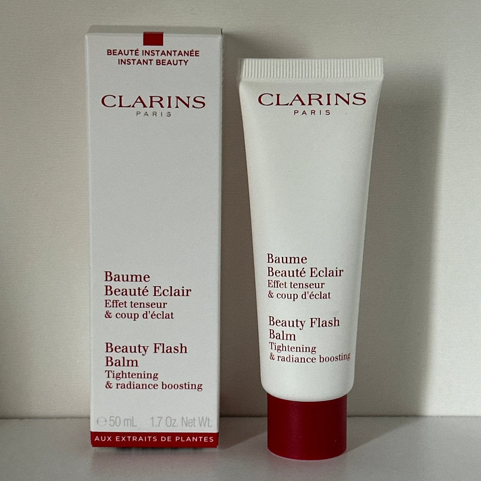 Clarins Beauty Flash Balm 50 ml, Ophalen of Verzenden, Nieuw, Gehele gezicht, Verzorging