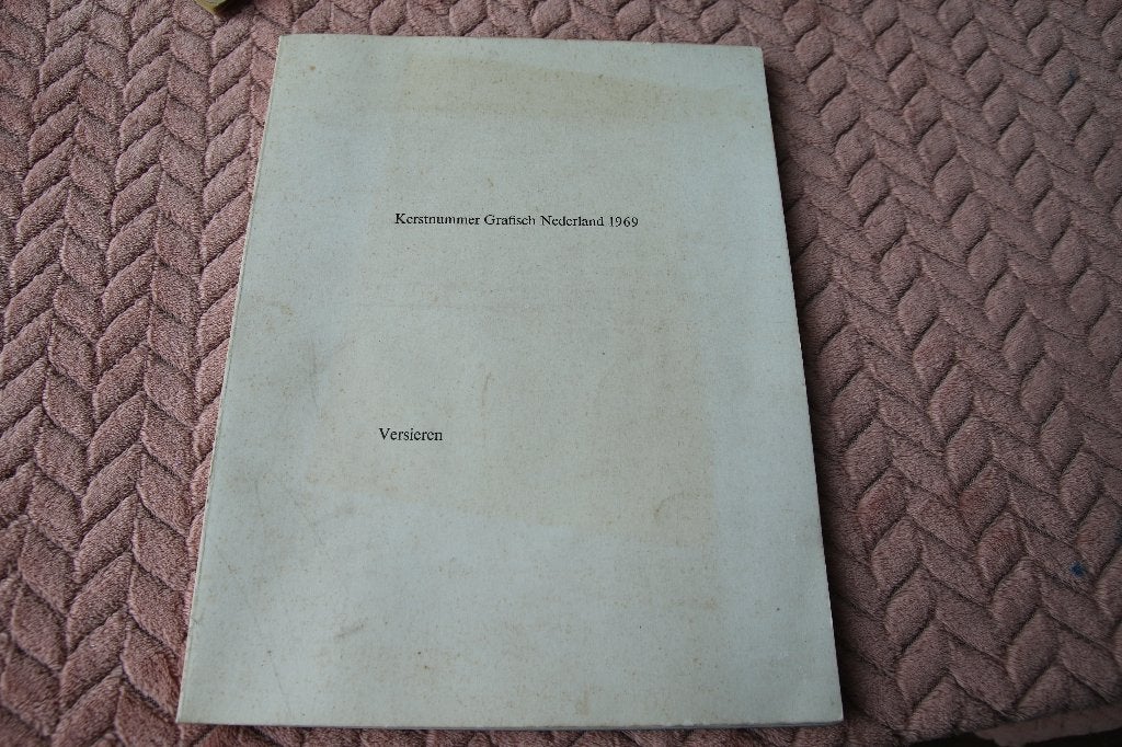 Kerstnummer Grafisch nederland 1969, Ophalen of Verzenden, Gelezen, Overige typen