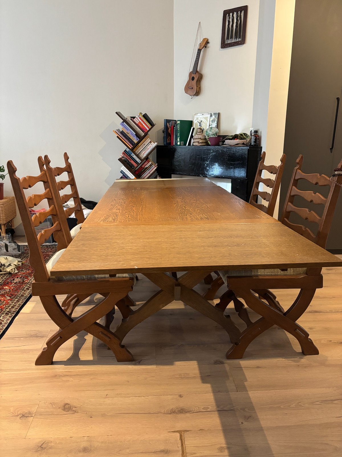 Dining Table Set, Ophalen, Gebruikt, 200 cm of meer, 50 tot 100 cm
