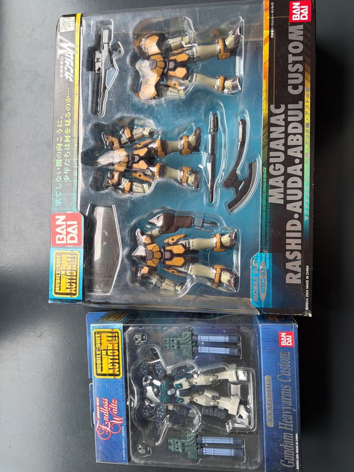 Bandai Mobile Suit in Action!! Gundam figuren (2 stuks), Ophalen of Verzenden, Zo goed als nieuw