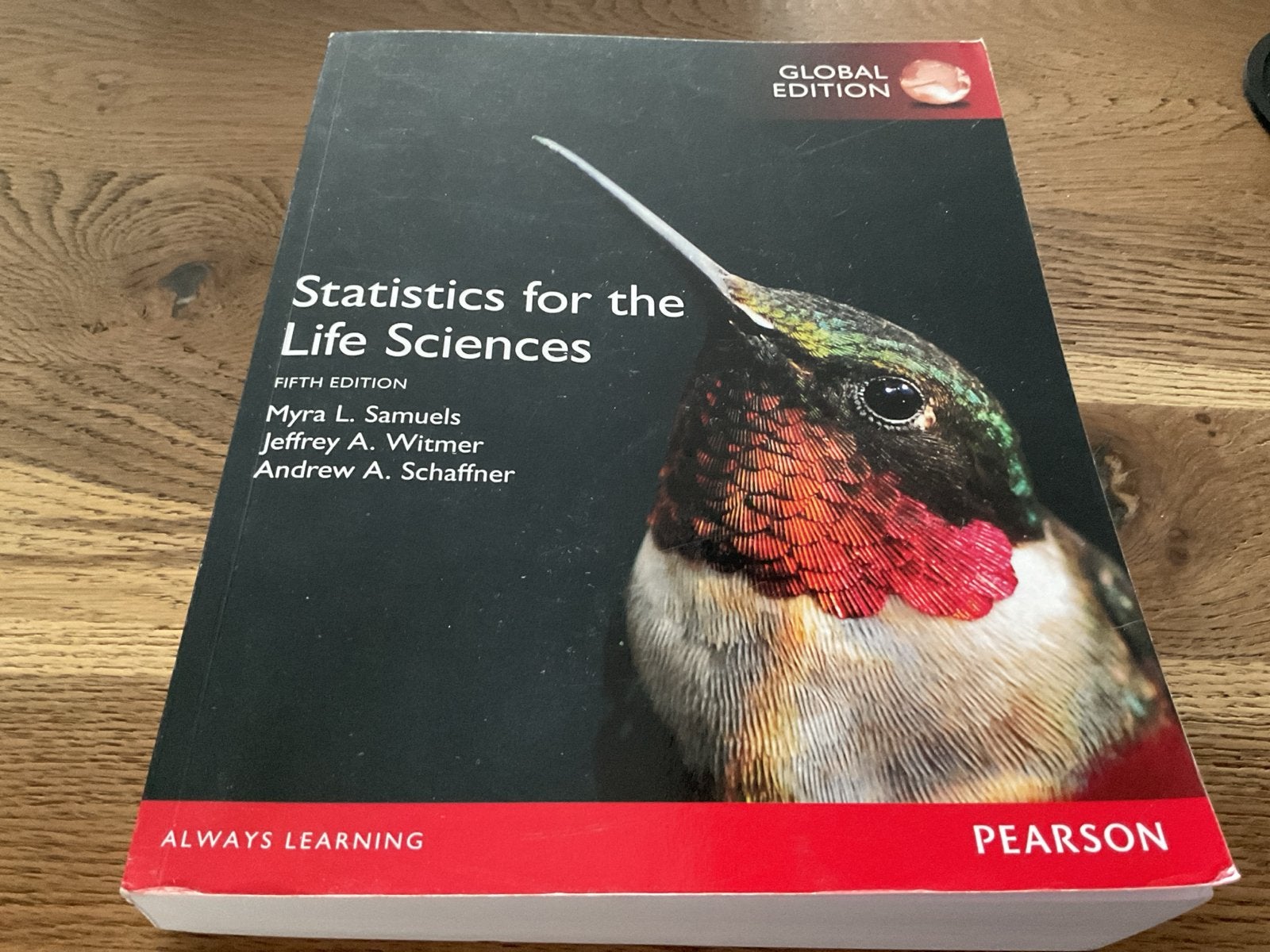 Statistics for the Life Sciences - Global Edition, Ophalen of Verzenden, Beta, Zo goed als nieuw, HBO