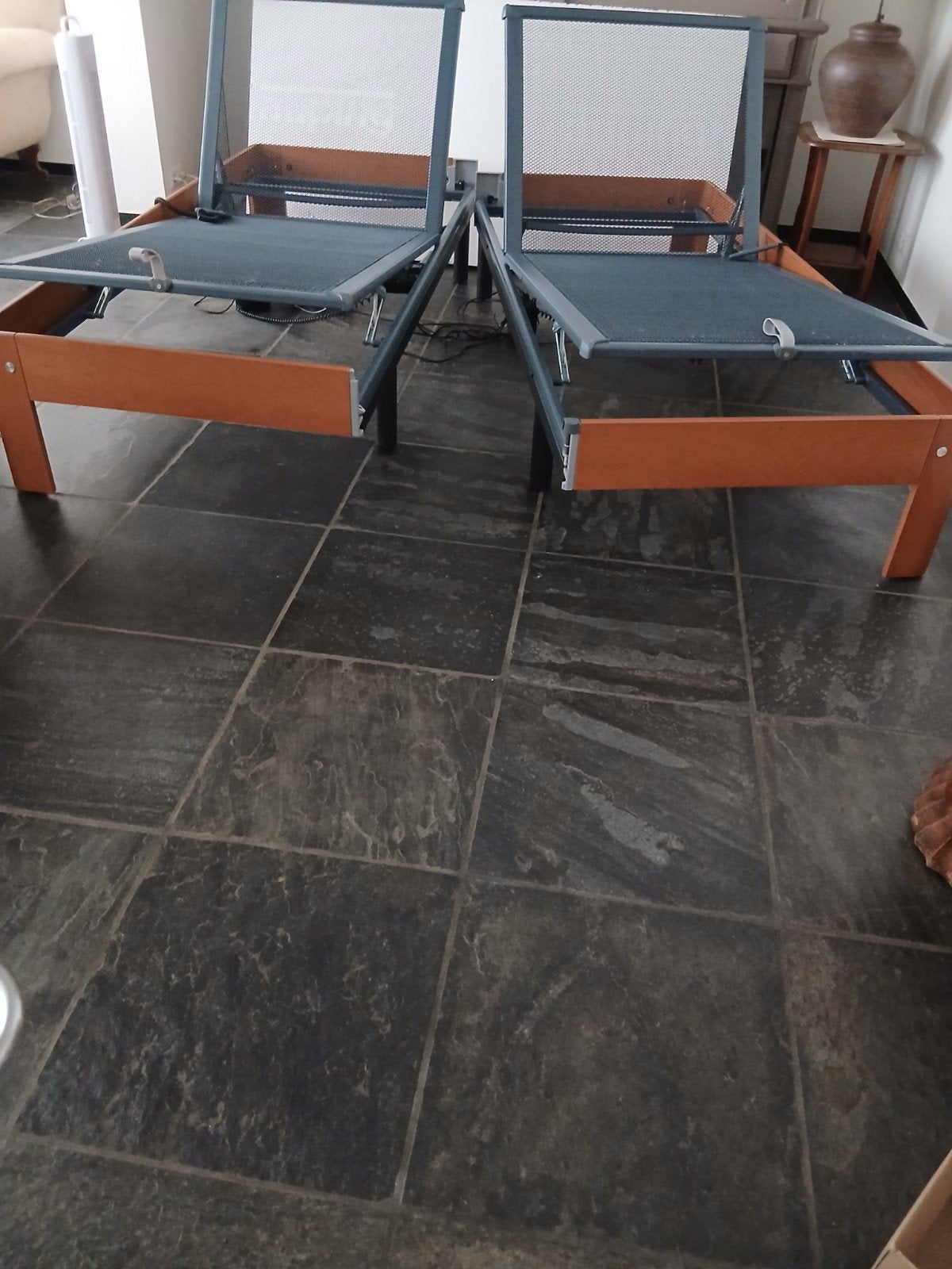 Prachtige auping auronde deelbaar 1500 180x210x41, 210 cm, Tweepersoons, Ophalen of Verzenden, Zo goed als nieuw