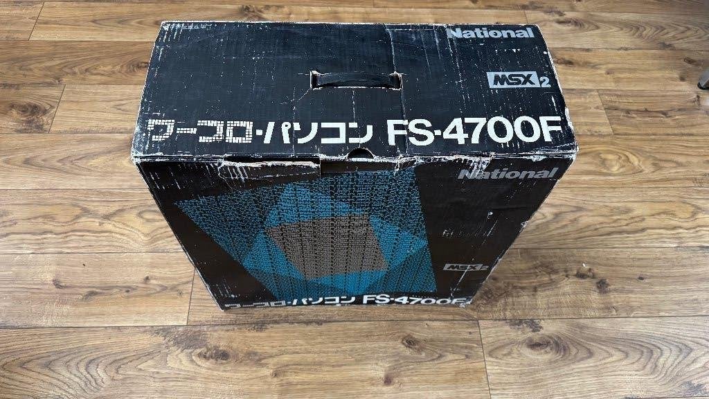MSX 2 - National 4700F in doos, Computers en Software, Ophalen of Verzenden, MSX 2