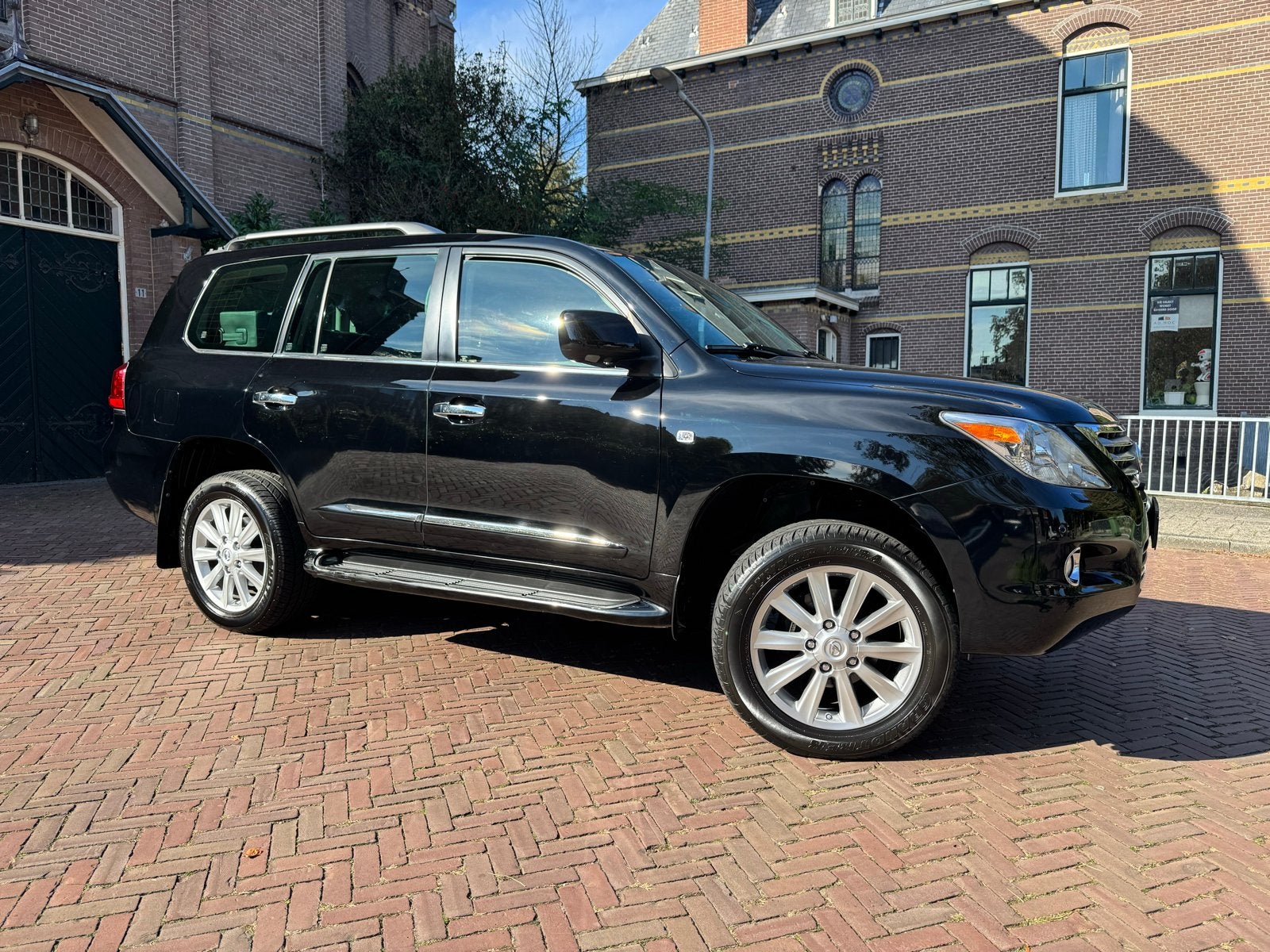 Lexus Lx570 8pers I Land Cruiser I Btw I Schuifdak I, Auto's, Automaat, Euro 5, Zwart, Leder