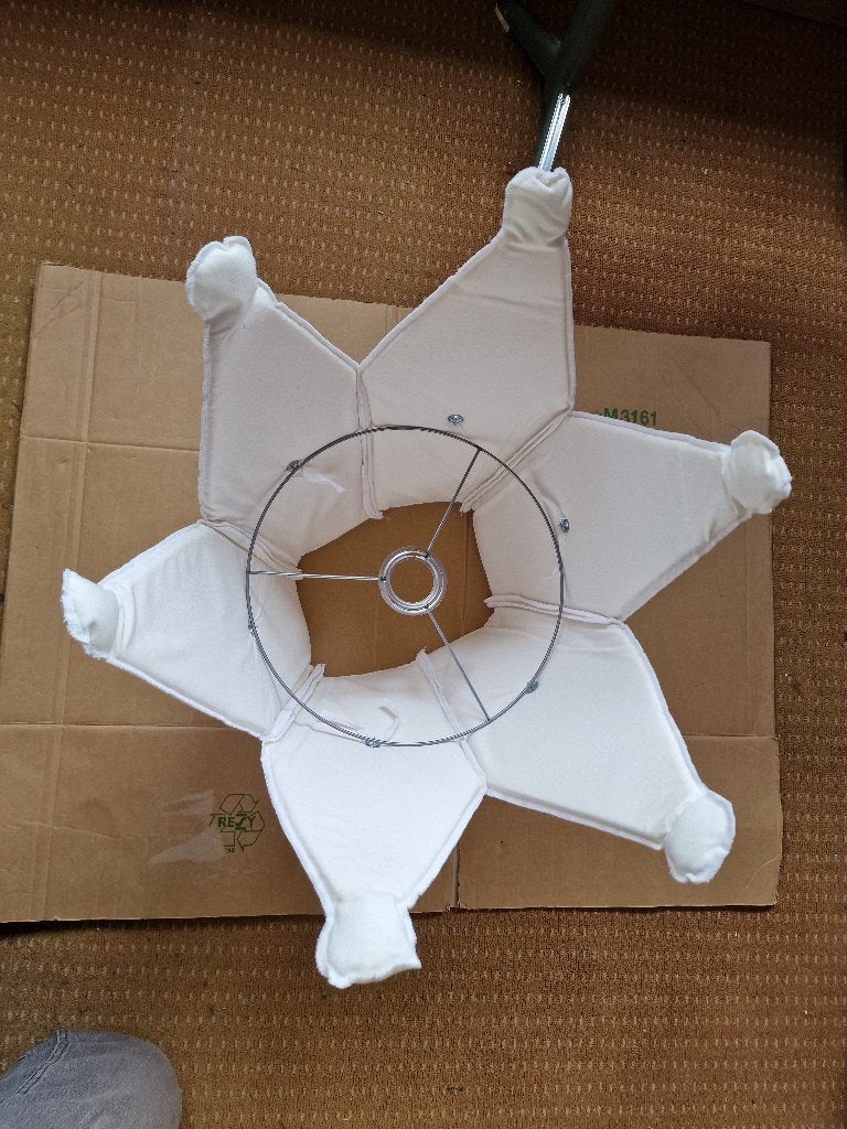 Lamp kinderkamer, Ophalen of Verzenden, Zo goed als nieuw, Wit, Ophangbaar
