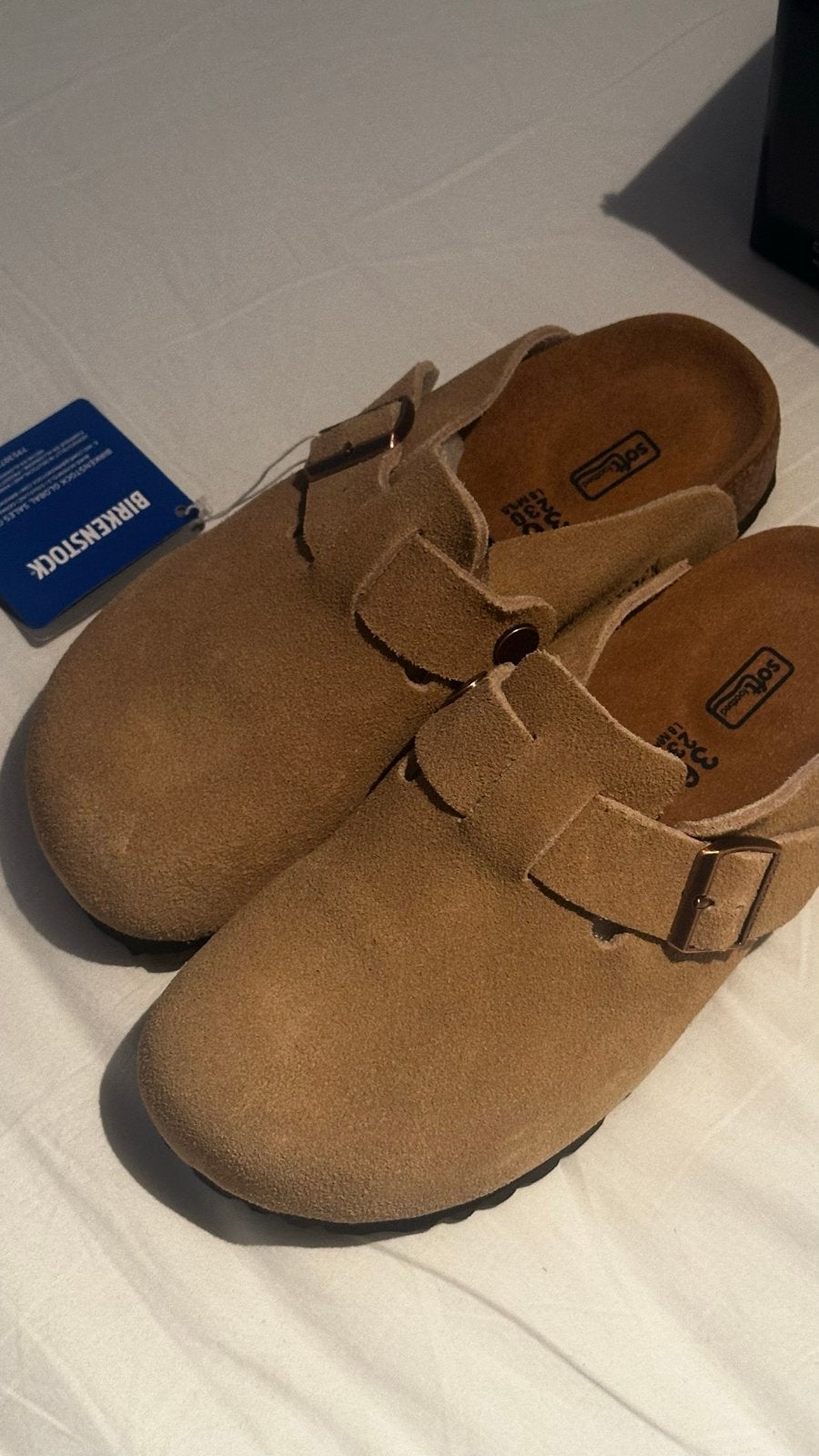 Birkenstock Boston Clogs - Nieuw met Soft Footbed, Ophalen of Verzenden, Nieuw, Bruin, Instappers