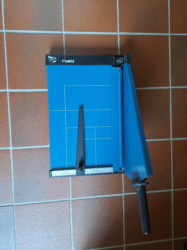 Dahle hefboom-papiersnijder overmaat A4 | type 560, Ophalen of Verzenden, Zo goed als nieuw