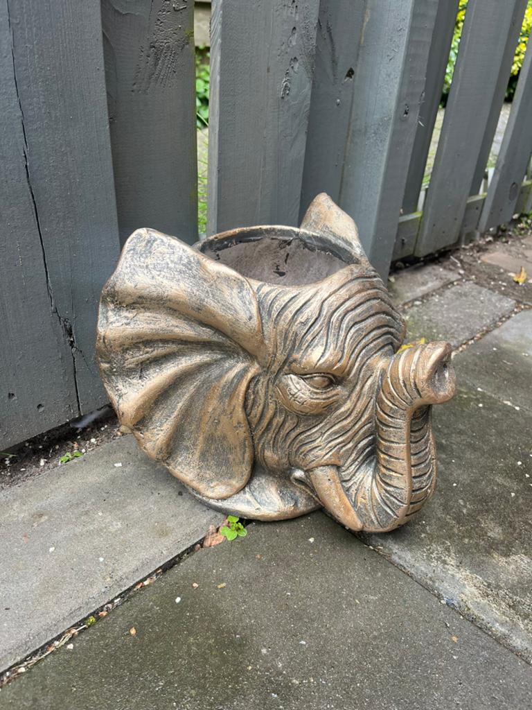 Bloempot, Ophalen, Overige materialen, Rond, Nieuw
