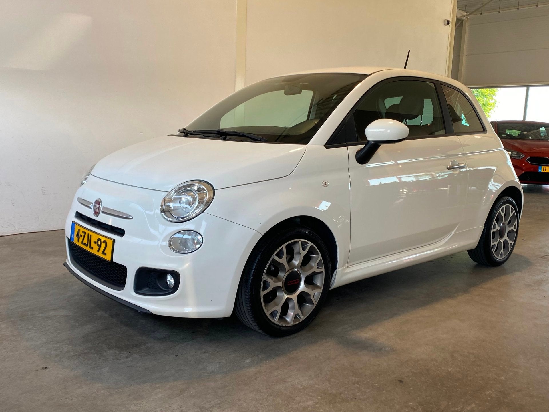 Fiat 500 0.9 TwinAir Turbo 500S Xenon NL-auto, Auto's, Fiat, Voorwielaandrijving, Gebruikt, Automatische klimaatregeling, Leder en Stof