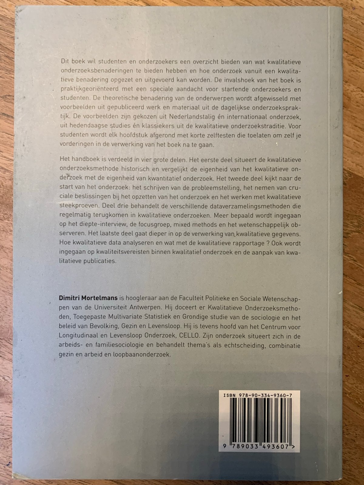 Handboek Kwalitatieve Onderzoeksmethoden - Studieboek, Boeken, Ophalen of Verzenden, Gamma, Zo goed als nieuw, WO