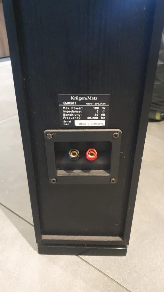 Kruger&Matz KM0804 Front Speakers - Set van 2, Ophalen of Verzenden
