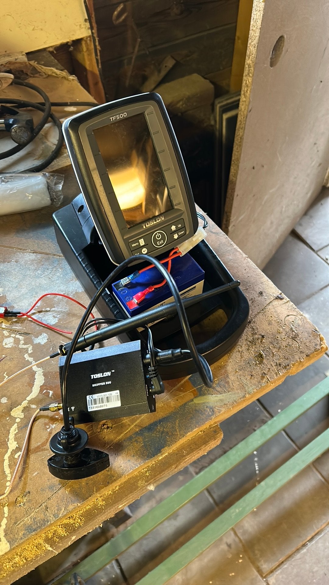 Toslon tf 500, Ophalen, Gebruikt, Complete set