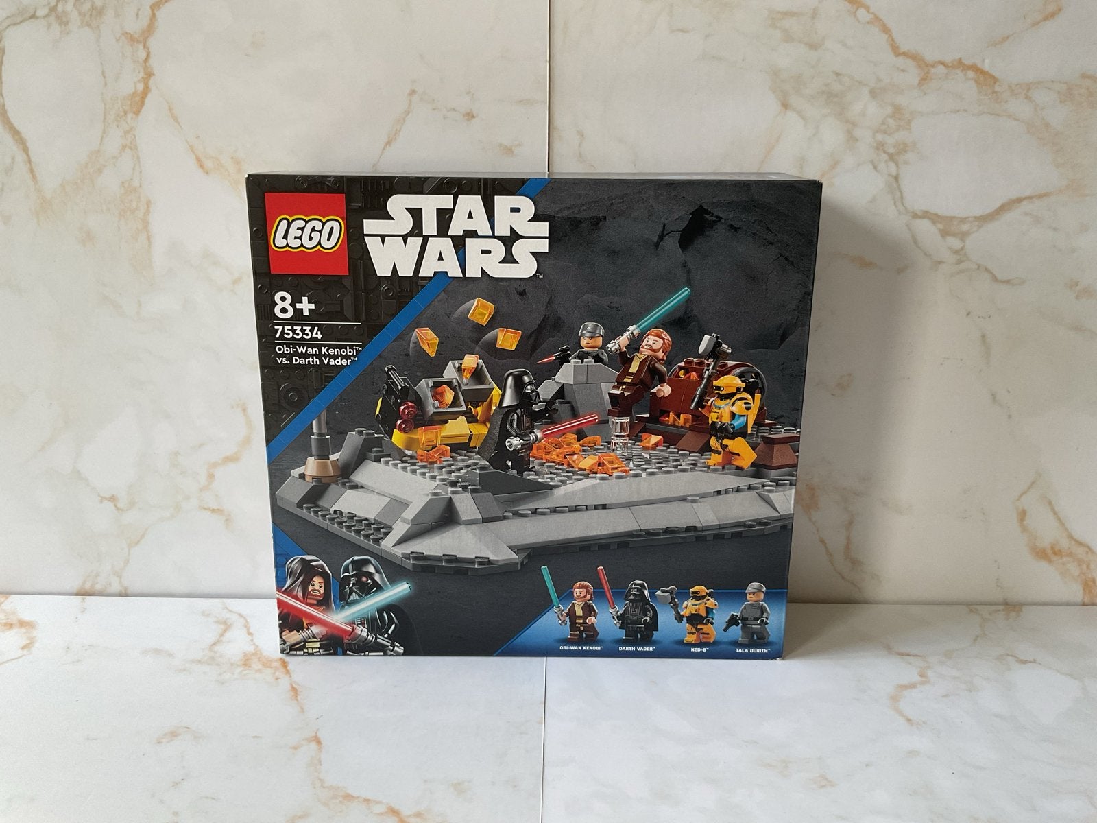 Nieuw LEGO Star Wars 75334 Obi-Wan Kenobi vs. Darth Vader, Star Wars, Lego, Nieuw, Ophalen of Verzenden
